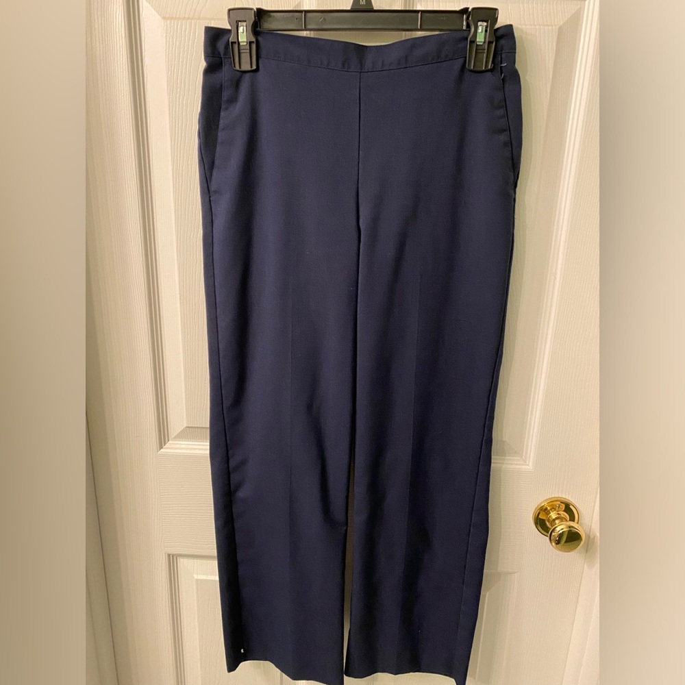 Alfred Dunner size 8P navy pants